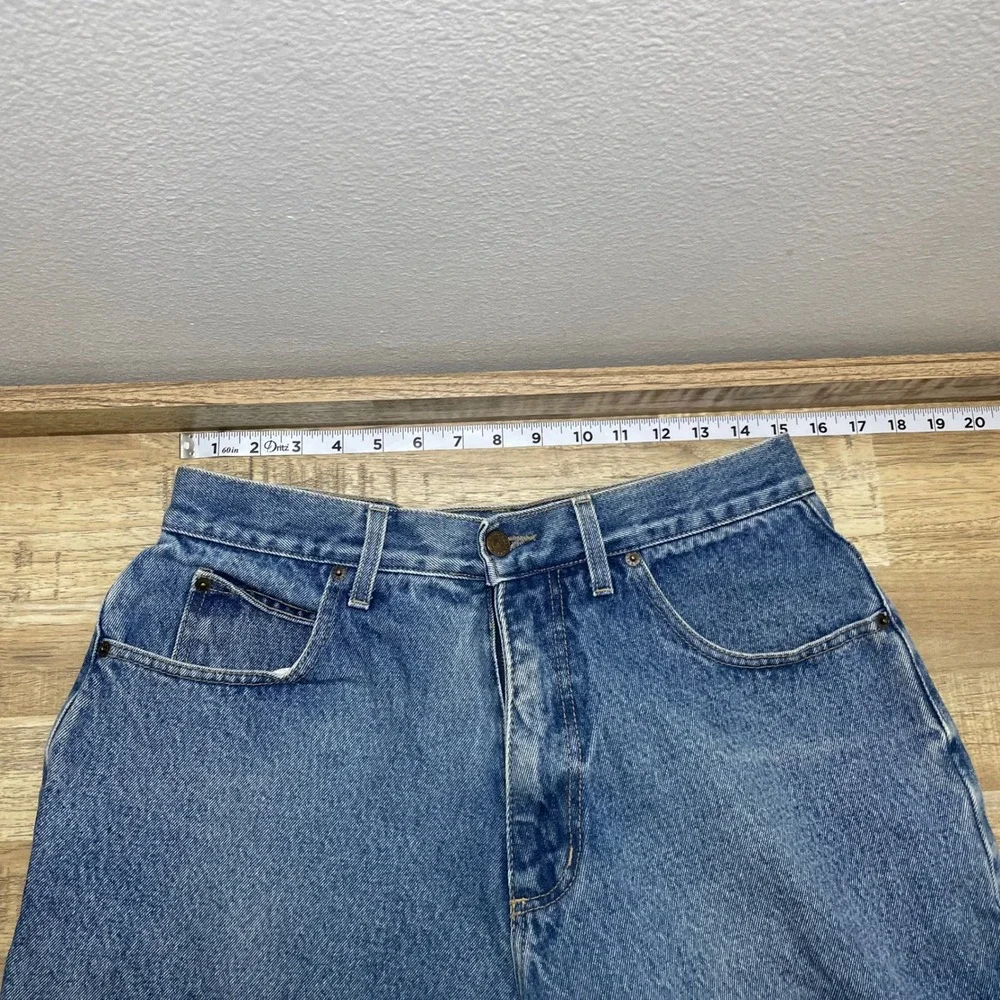 Solo Semore Mens Vintage Denim Shorts Blue Size 32 Made in USA Relaxed Fit Jorts